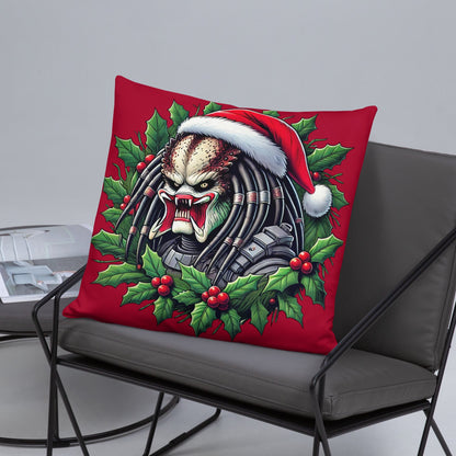 Predator Christmas Throw Pillow