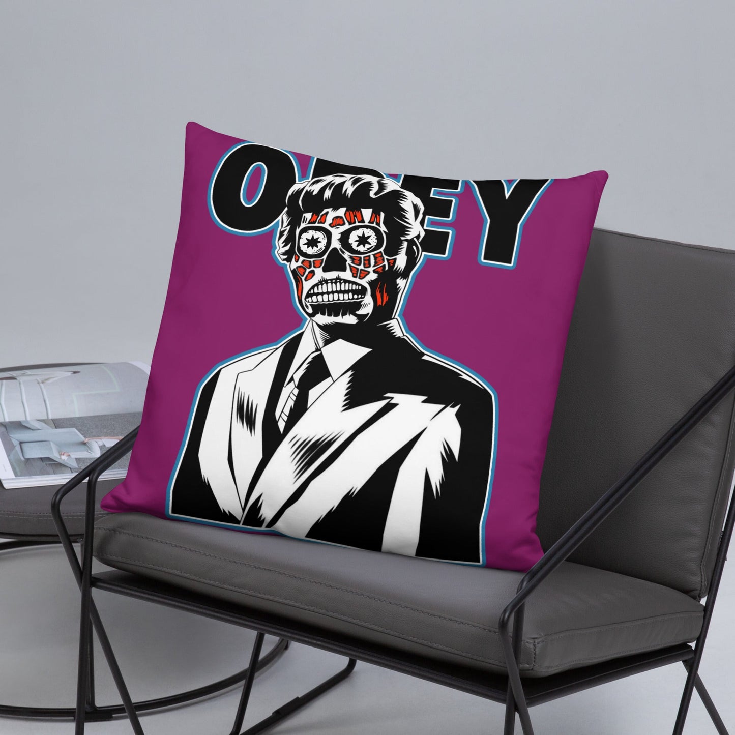 They Live OBEY Throw Pillow