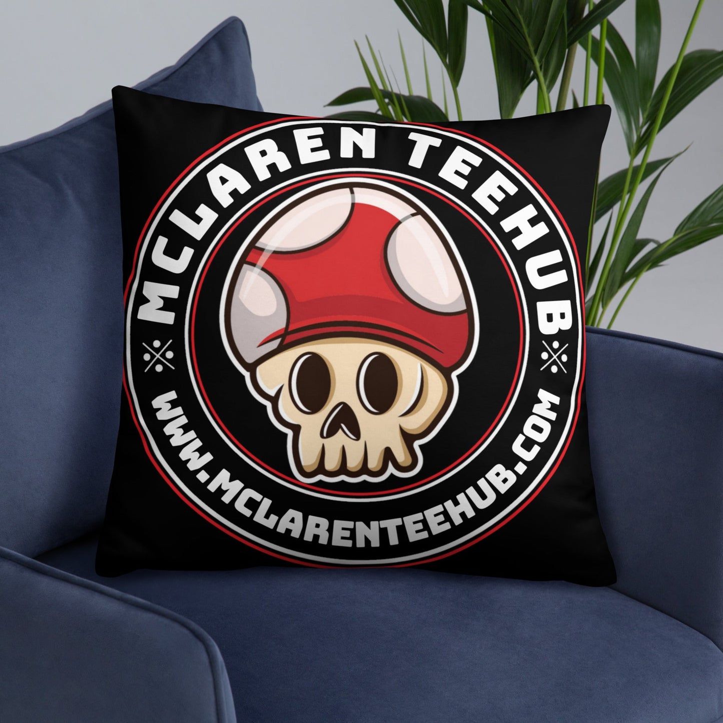 McLarenTeeHub Throw Pillow