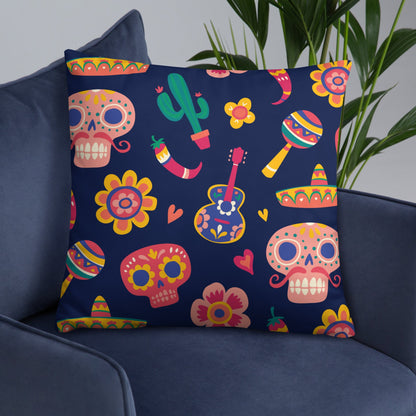 Day of the Dead Throw Pillow