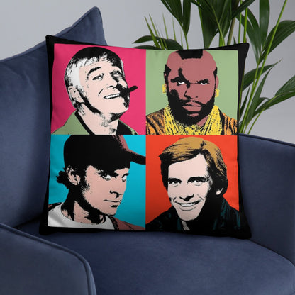 A-Team Throw Pillow