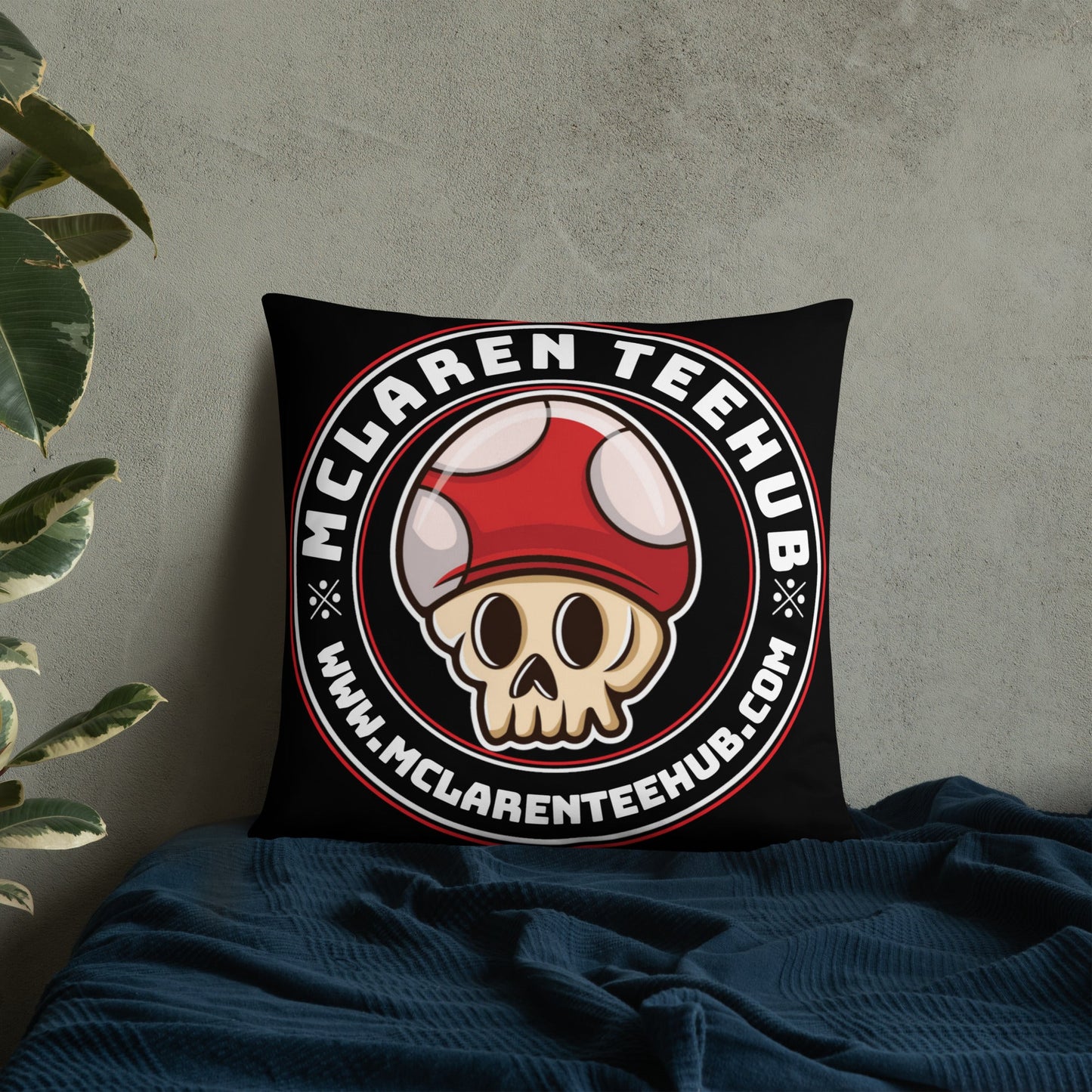 McLarenTeeHub Throw Pillow