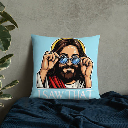 Jesus Throw Pillow