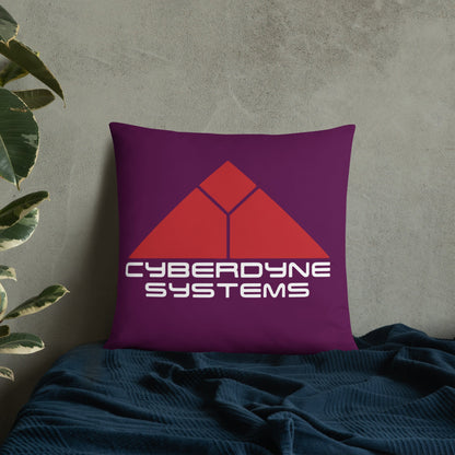 The Terminator Cyberdyne Systems Throw Pillow