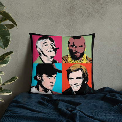 A-Team Throw Pillow