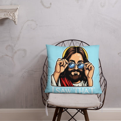 Jesus Throw Pillow