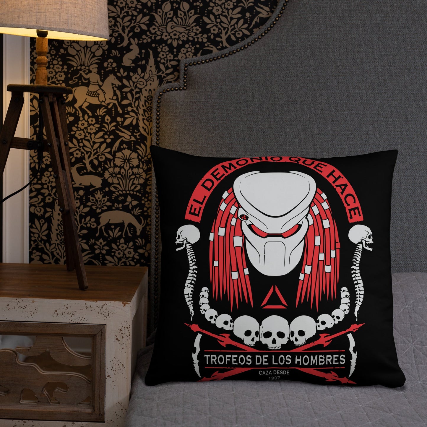 Predator 1987 Throw Pillow