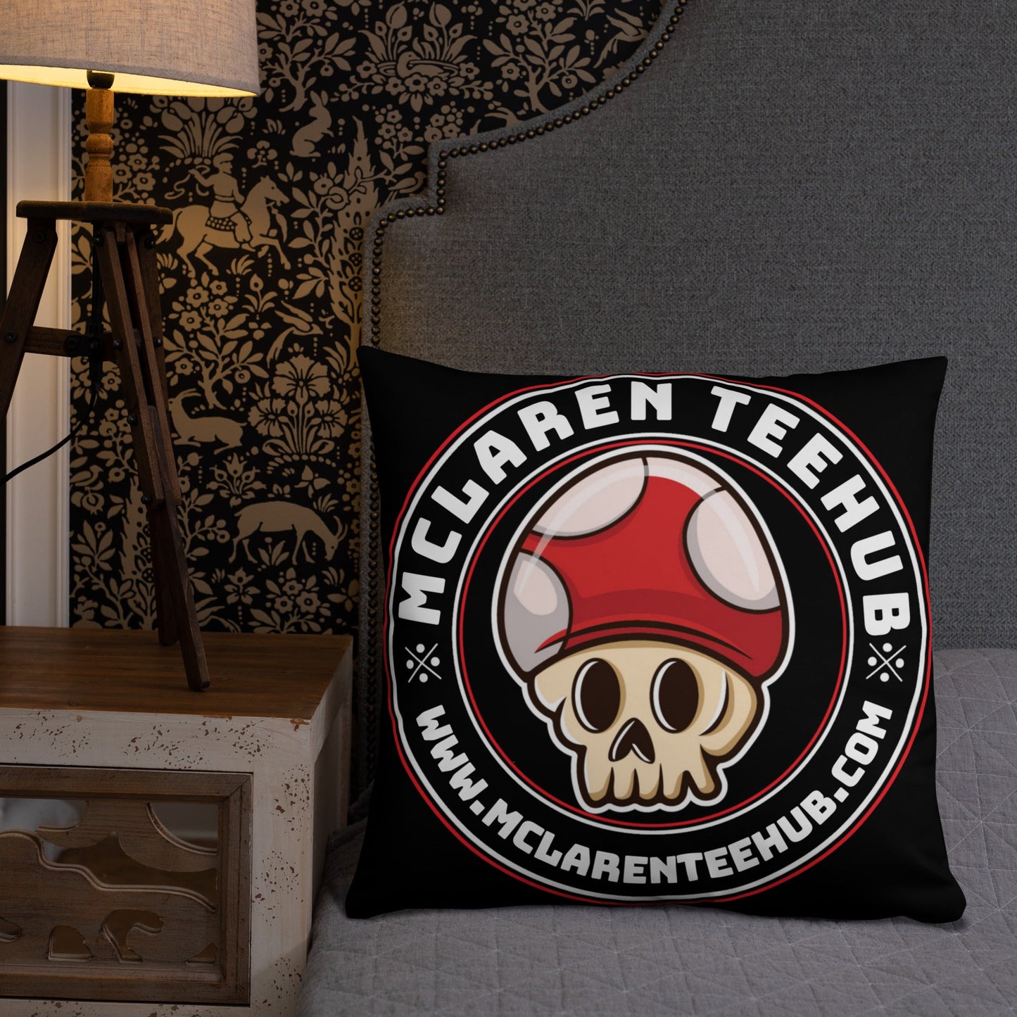 McLarenTeeHub Throw Pillow