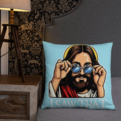 Jesus Throw Pillow