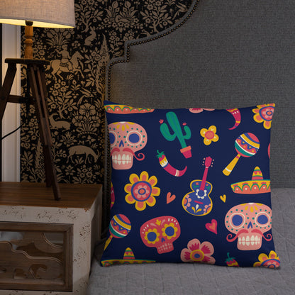 Day of the Dead Throw Pillow