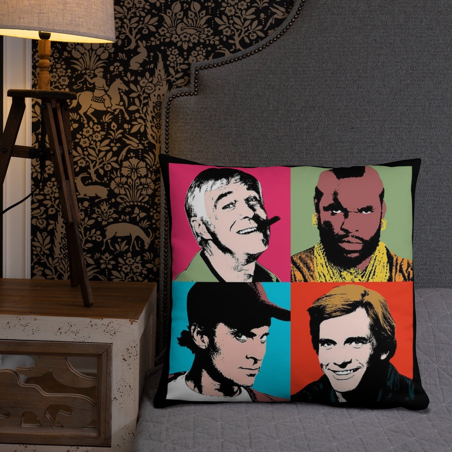 A-Team Throw Pillow