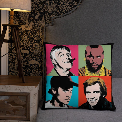 A-Team Throw Pillow