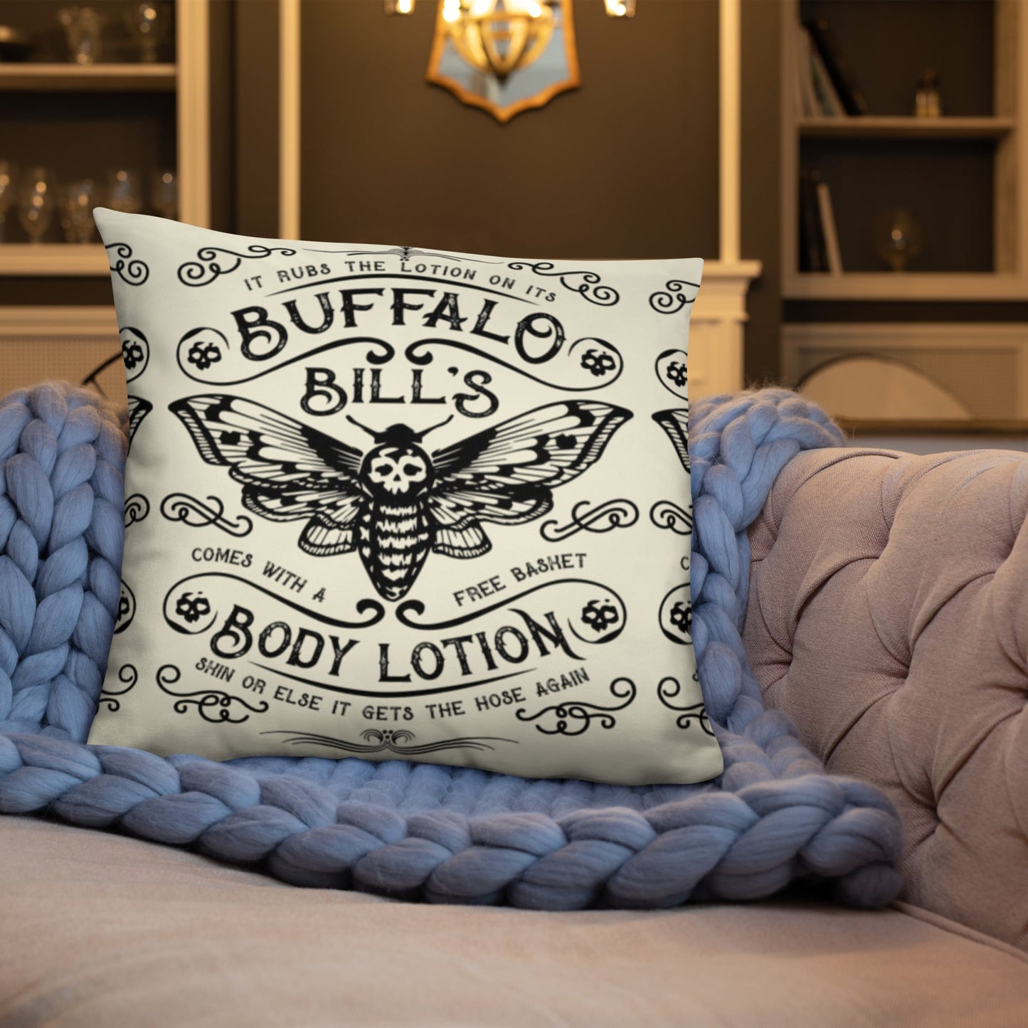 Buffalo Bill's Body Lotion Pillow