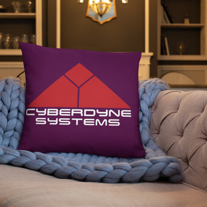 The Terminator Cyberdyne Systems Throw Pillow