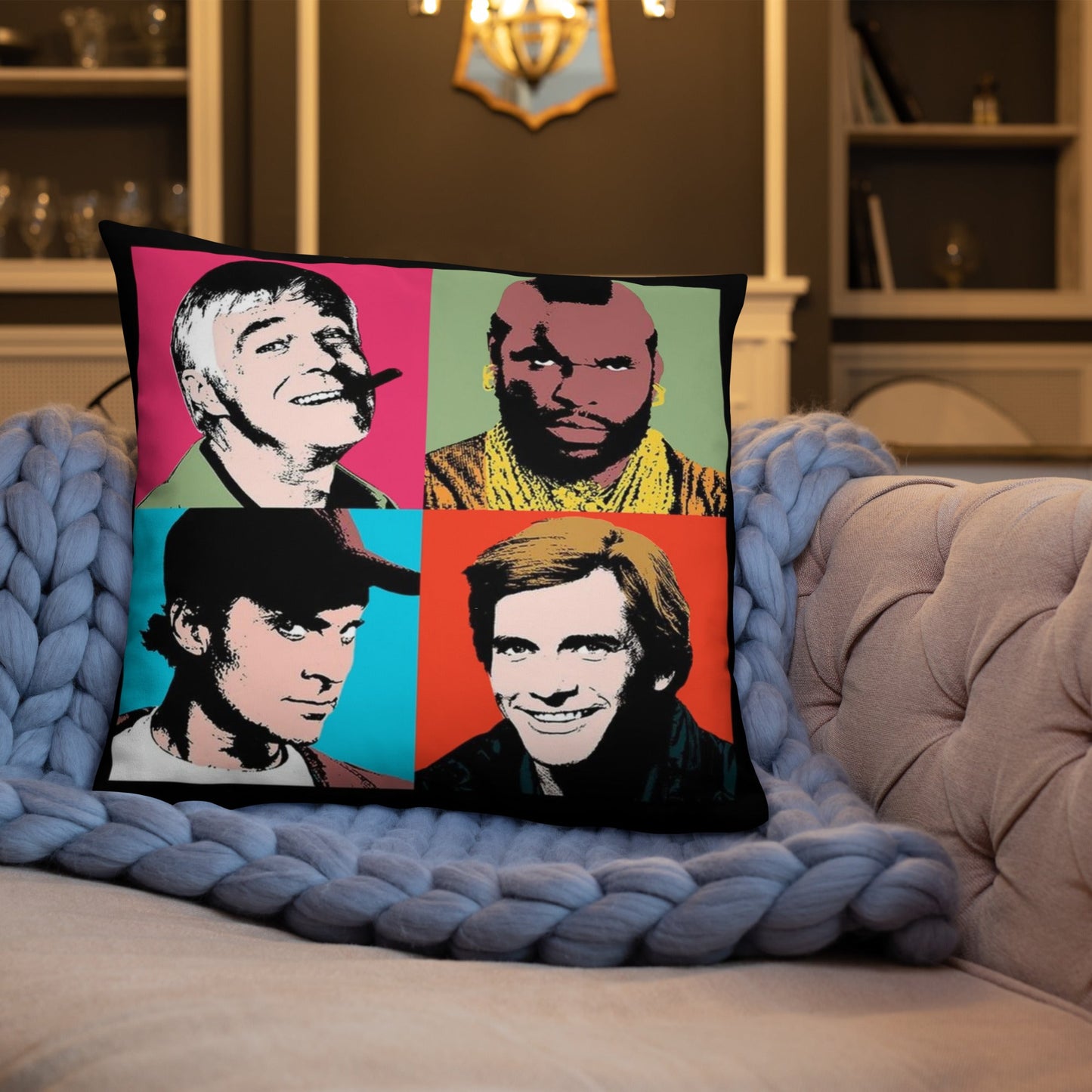 A-Team Throw Pillow