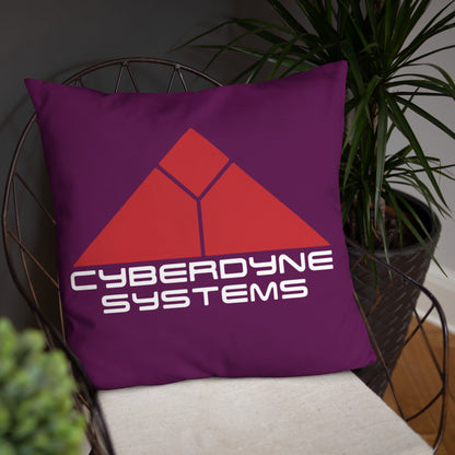 The Terminator Cyberdyne Systems Throw Pillow