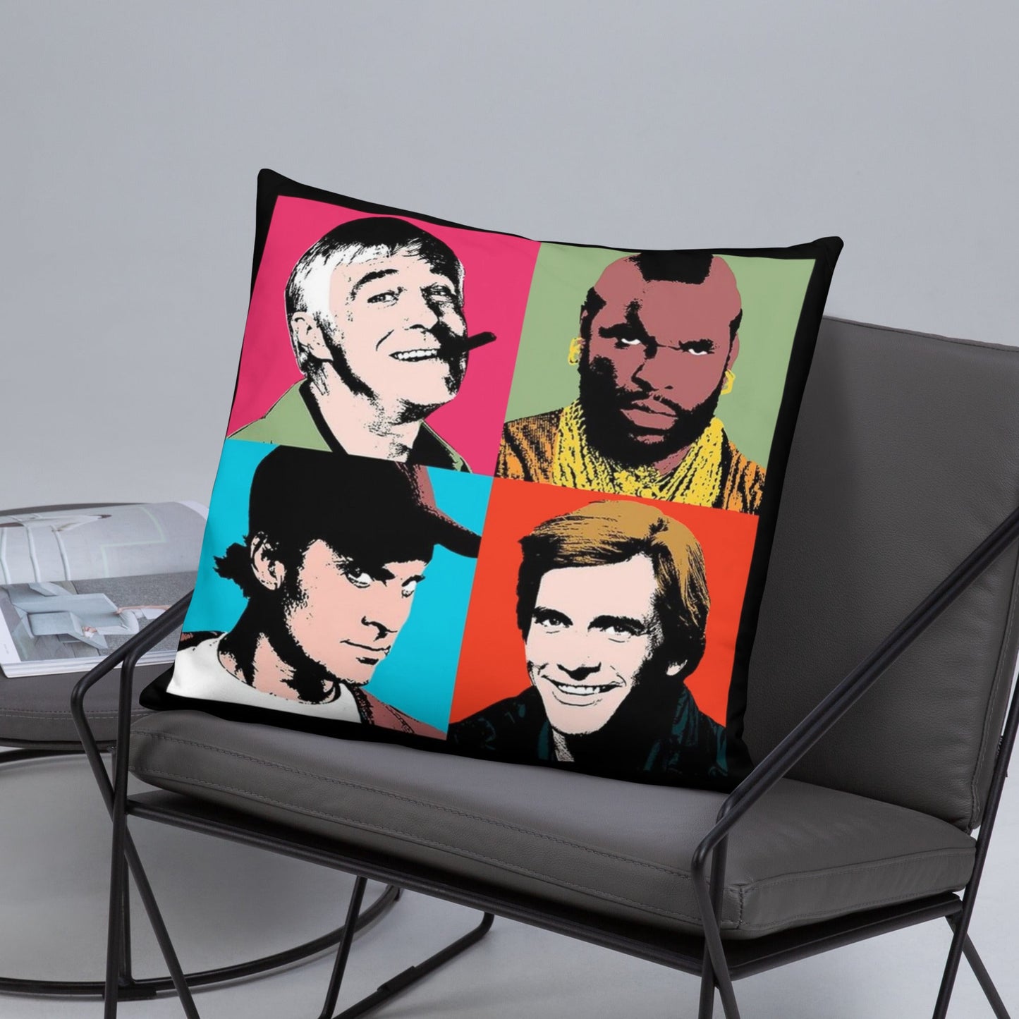 A-Team Throw Pillow