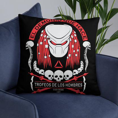 Predator 1987 Throw Pillow