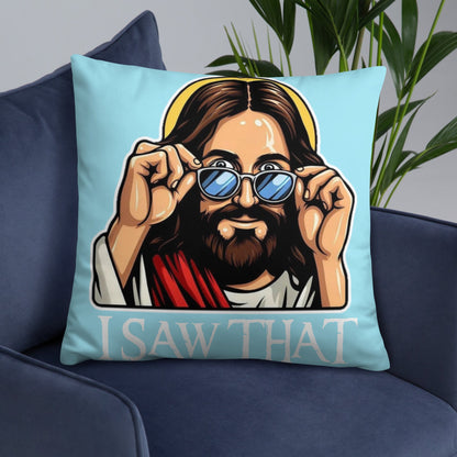 Jesus Throw Pillow
