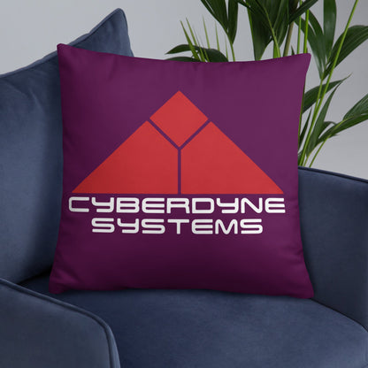 The Terminator Cyberdyne Systems Throw Pillow