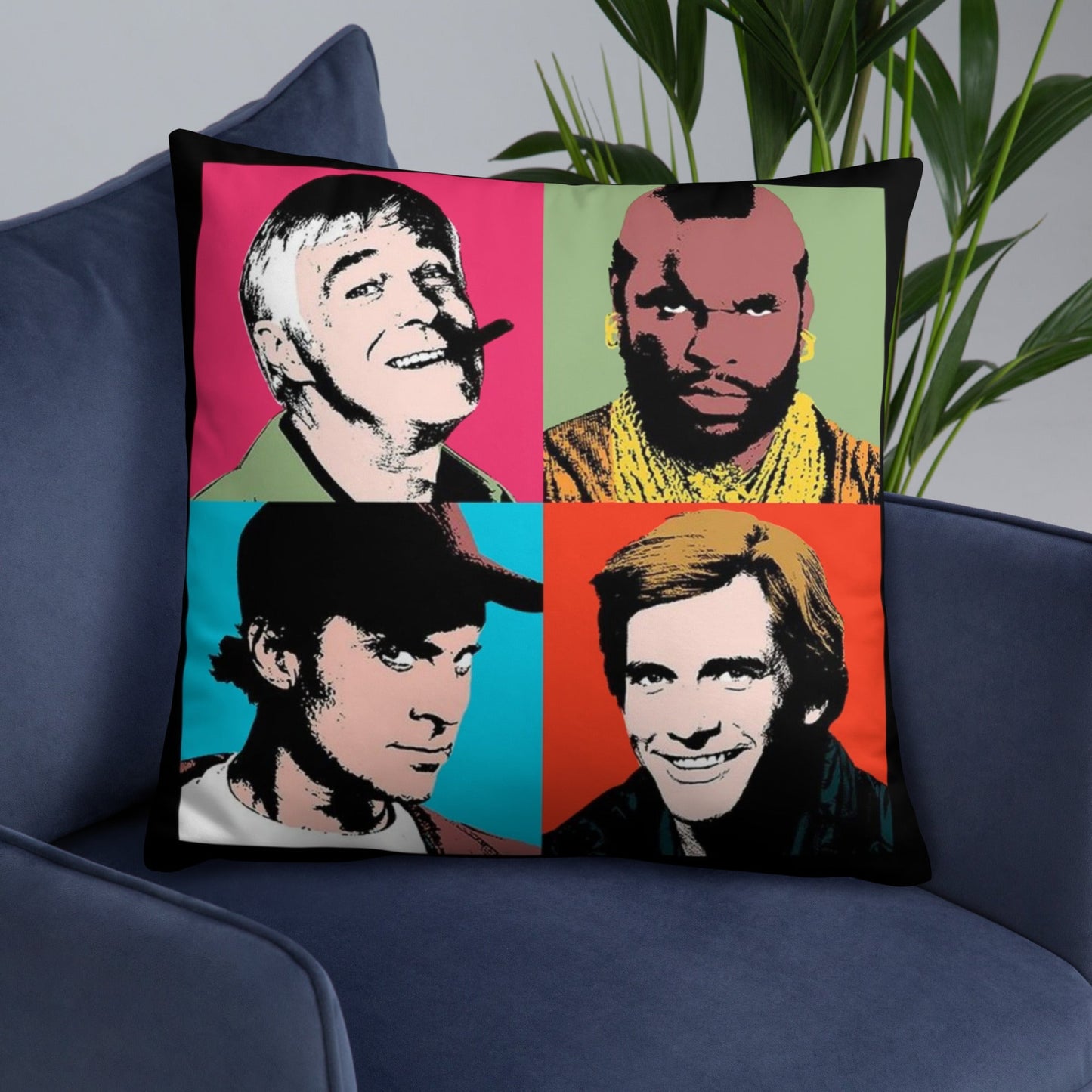 A-Team Throw Pillow