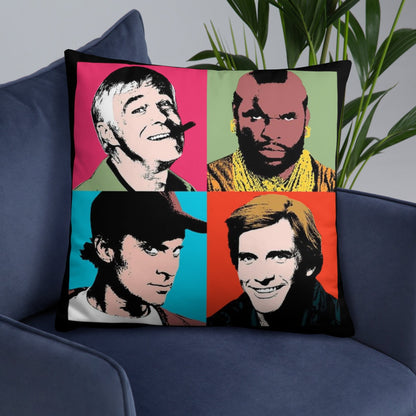 A-Team Throw Pillow