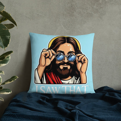 Jesus Throw Pillow