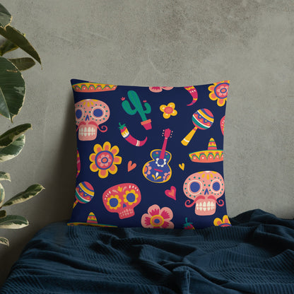 Day of the Dead Throw Pillow
