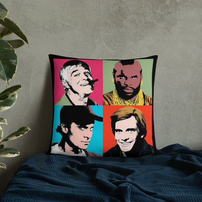 A-Team Throw Pillow