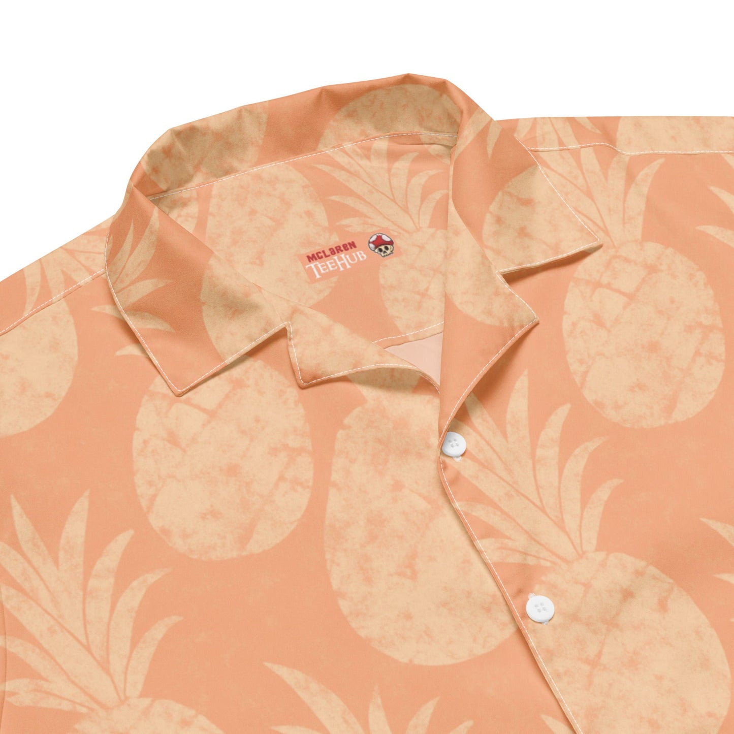 Pineapples Unisex Hawaiian button shirt