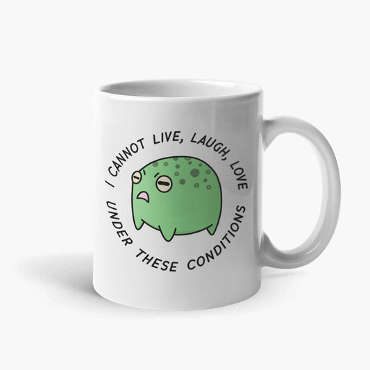 Angry Frog Coffee Mug