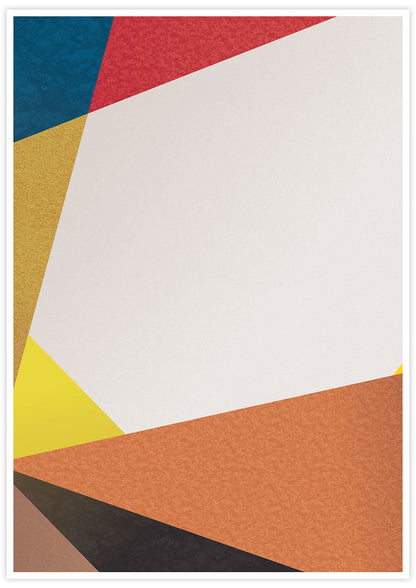 Autumn Trend Geometric Art Print