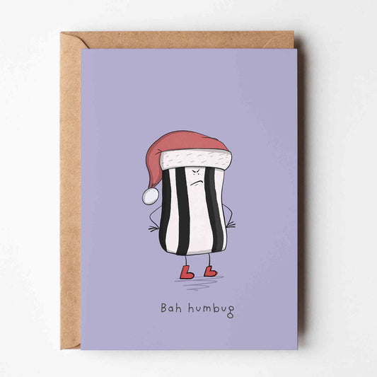 Bah Humbug Christmas Card