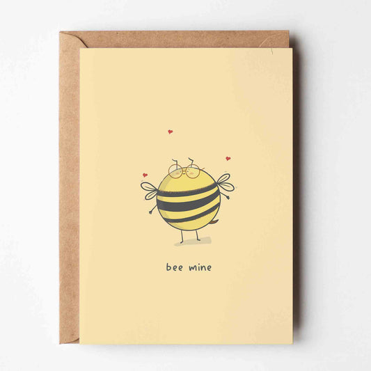 Bee Mine Greeting Card