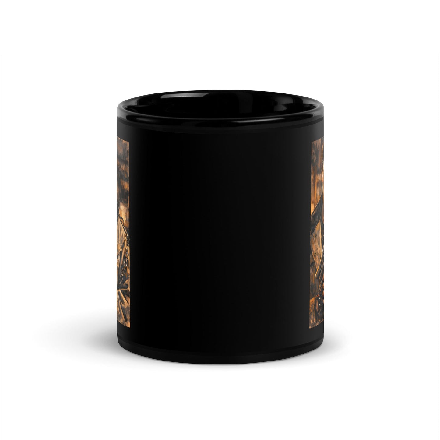 The Terminator Black Glossy Mug
