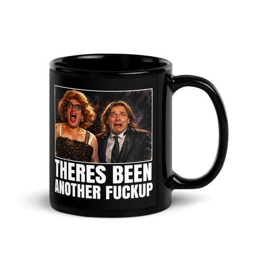 Bottom Tv Series Black Glossy Mug