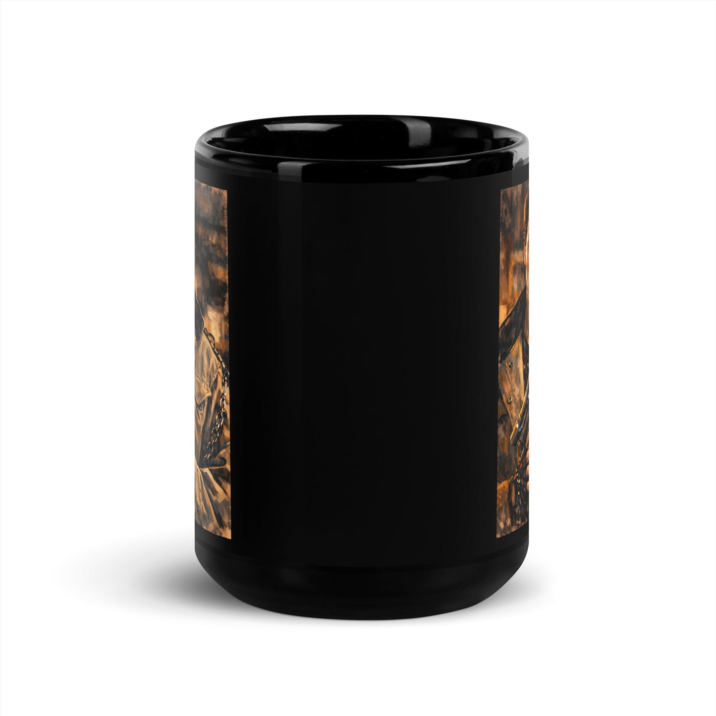 The Terminator Black Glossy Mug