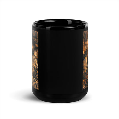 The Terminator Black Glossy Mug