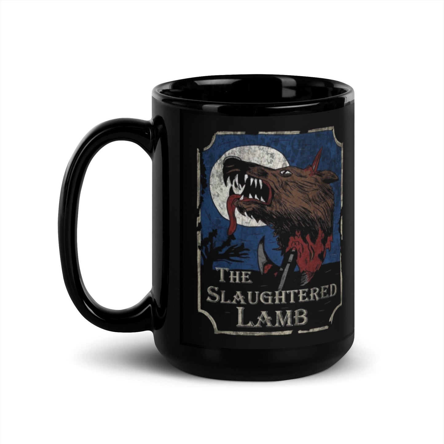 American werewolf in London the Slaughtered lamb Coffee Mug