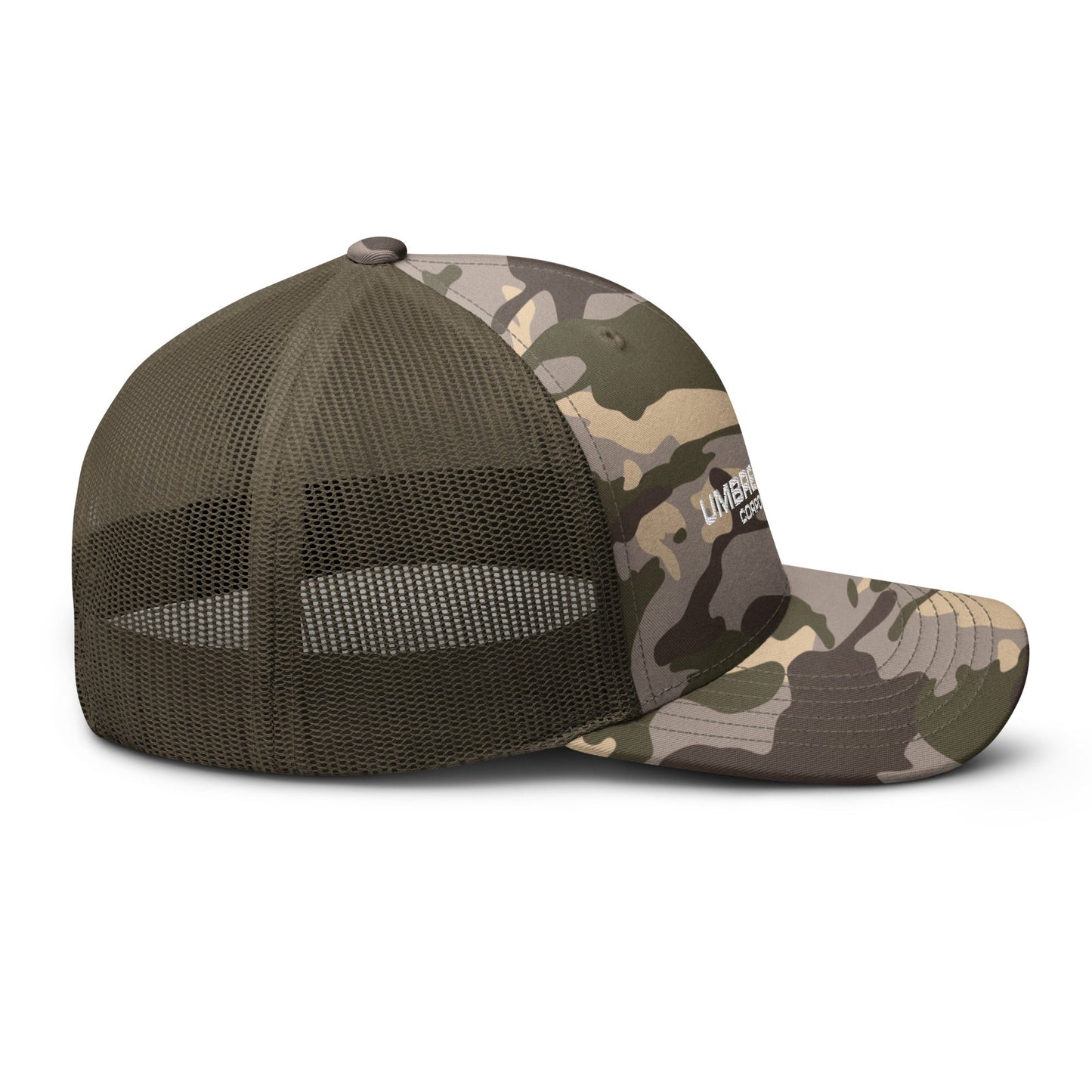 Umbrella Corporation Resident Evil Camouflage trucker hat