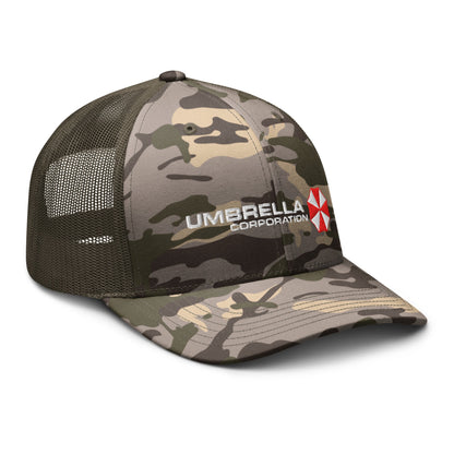 Umbrella Corporation Resident Evil Camouflage trucker hat
