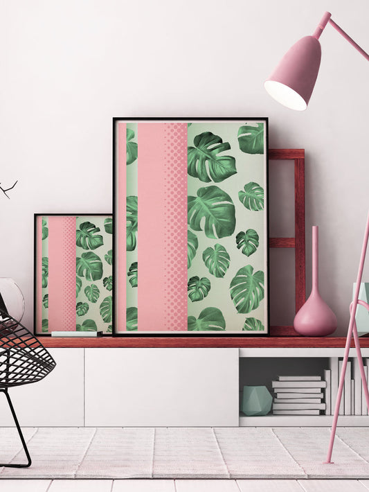 Cheese Plant Botanical Art Print