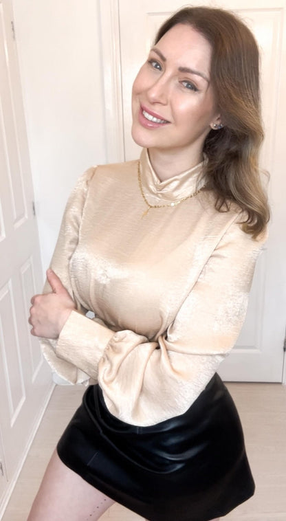 Chunky chain lightning bolt necklace