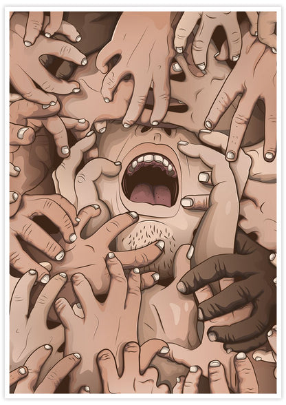 Consumed Sci Fi Art Print