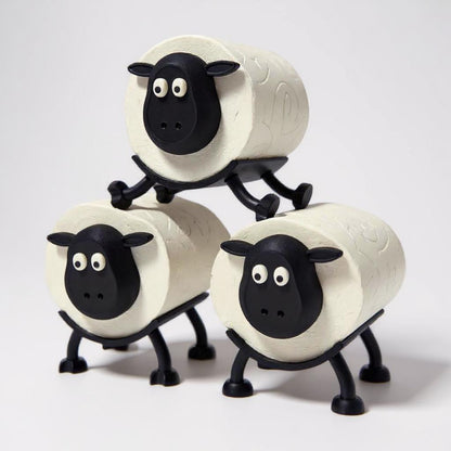 Sheep Toilet Roll Holder – Funny 3D Printed Bathroom Décor | Made in UK |