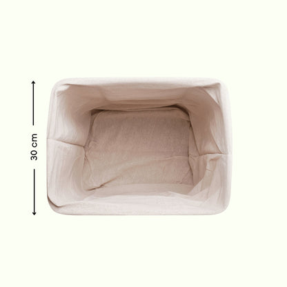 Eco Bath London Bamboo Laundry Basket with Lid and Removable Lining
