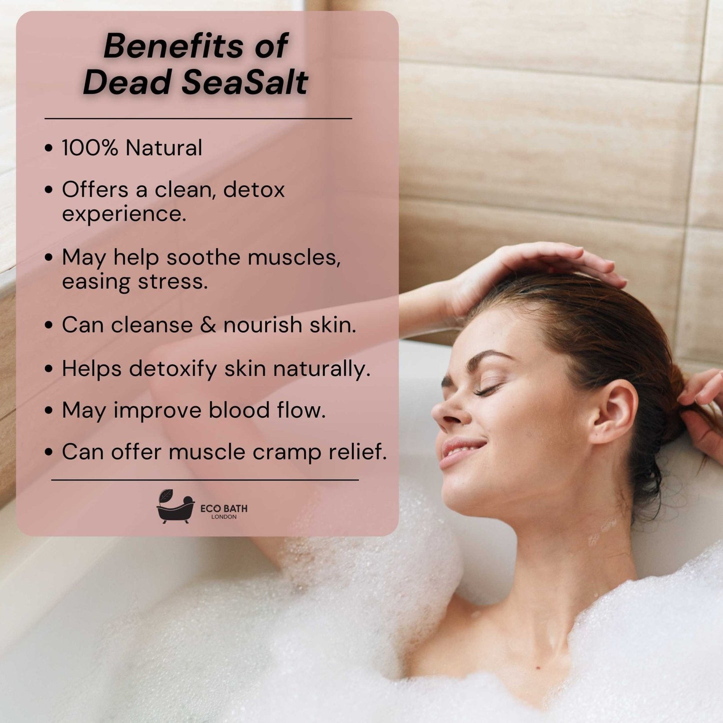 Eco Bath London Relaxing Dead Sea Salt - 300g