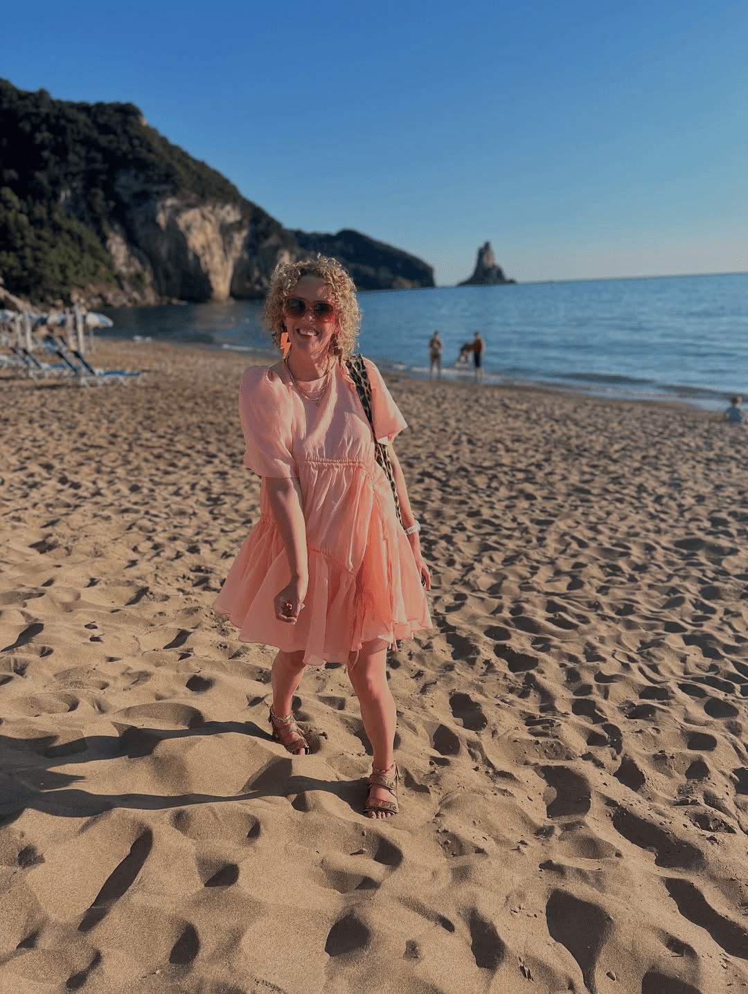 Extra large gold lightning bolt earrings