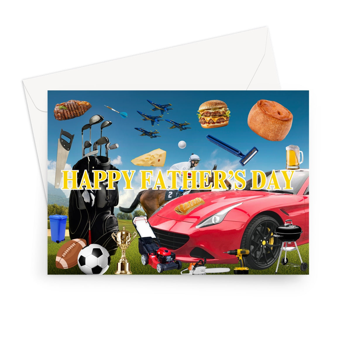 Generic Father Generic Father's Day Card – Big Fat Duck