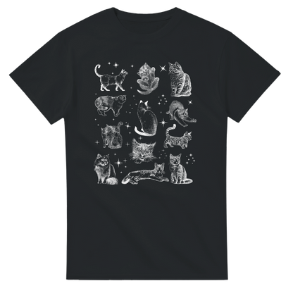 Magical Cats printed t-shirt